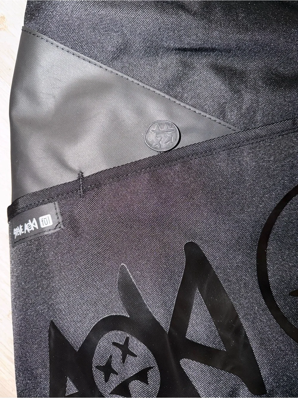 Black Roll-Top Men's Backpack/Laptop/Travel Bag